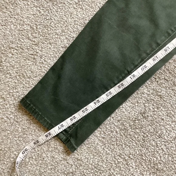 AG The Abbey Sateen Mid-Rise Skinny Ankle Jeans Anthropologie Leg Lengthening 27 - Picture 8 of 10